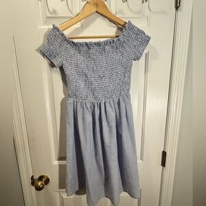 Altar'd State Blue and White Dress